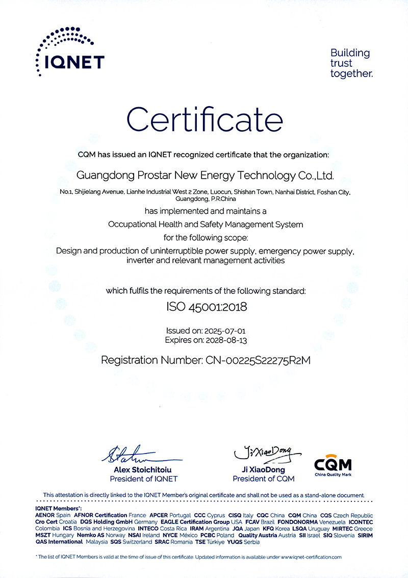 Сертификат системы управления (1)